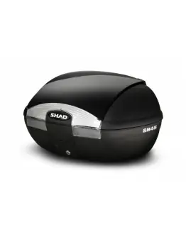 Top case cu capac colorat SHAD SH45 Black metal SHAD Reducere specială
