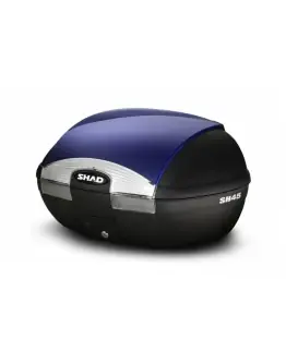 Preferatul clienților Top case cu capac colorat SHAD SH45 Albastru SHAD