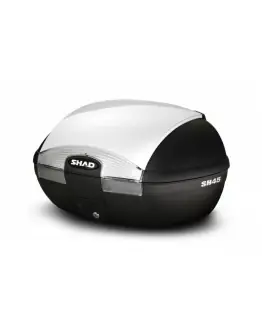 Top case cu capac colorat SHAD SH45 Alb SHAD Livrare expres