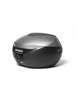 Top case cu capac colorat SHAD SH39 New titanium SHAD Transport gratuit