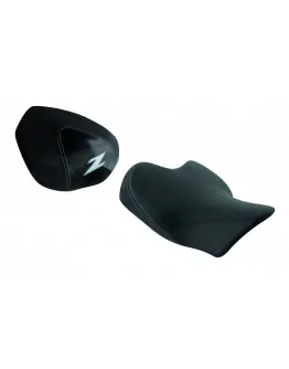 Plată securizată Scaun confort SHAD SHK0Z1000C negru, cusaturi gri inchis SHAD