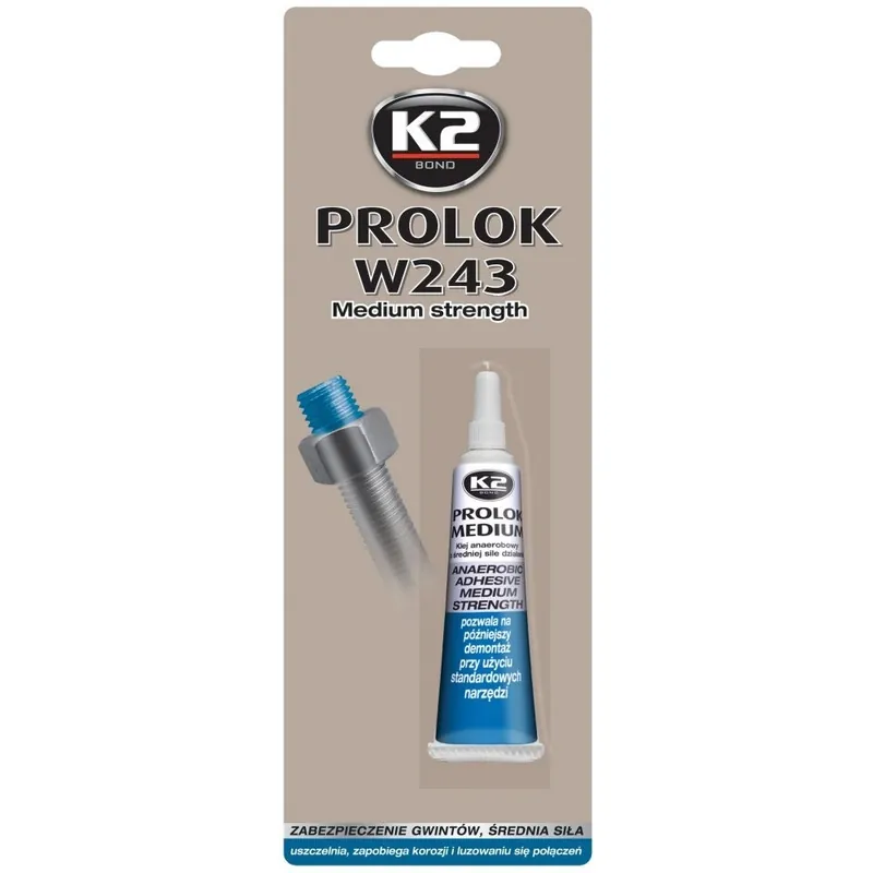 K2 Solutie Blocat Suruburi Albastru Prolock Medium 6ML B150 K2 Cumpărături sigure