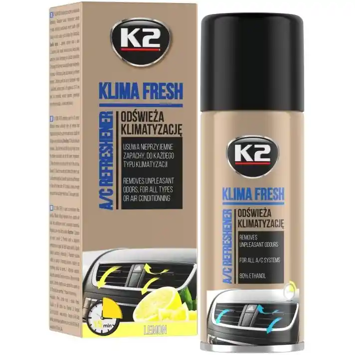 K2 Klima Fresh Spray Curatat Ac Lemon 150ML K222 K2 Preț redus