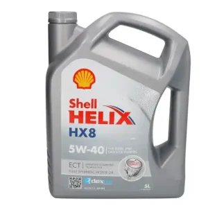 Ulei motor SHELL Helix HX8 ECT 5W40 5L 5L Shell Bestseller