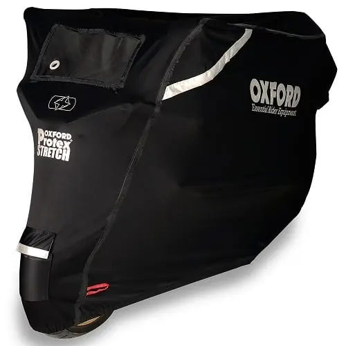 Ieftin Husa Moto Exterior Oxford Protex Stretch Negru Marimea M CV161 OXFORD