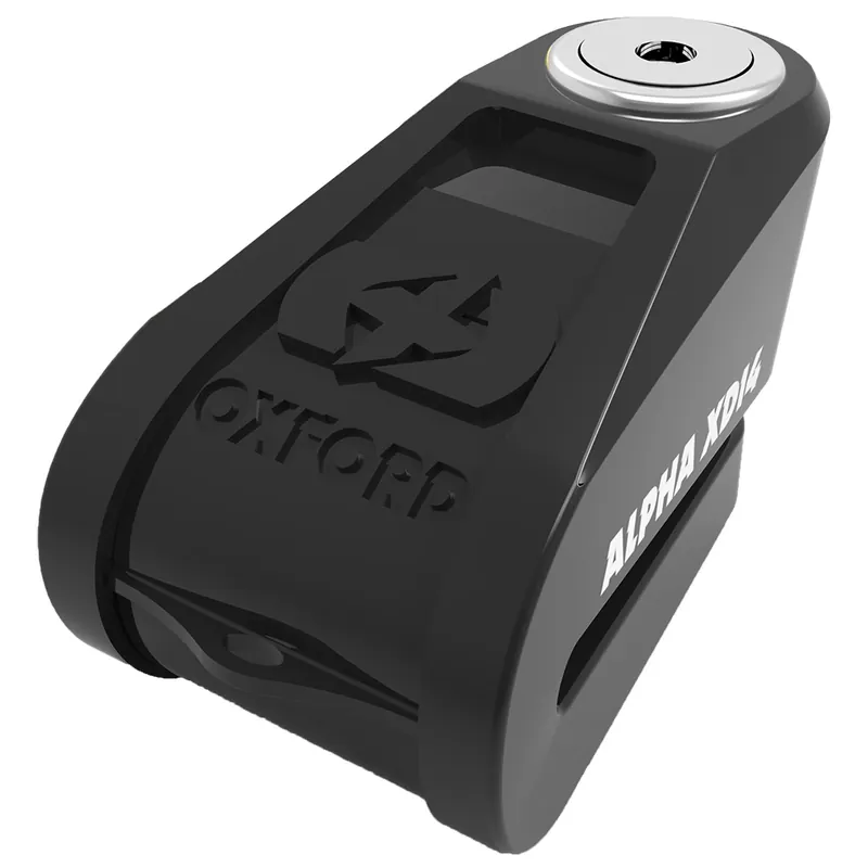 Antifurt Blocator Disc Frana Moto Oxford Alpha XD14 Disc Lock (14mm pin) Metal Negru LK275 OXFORD Chilipir