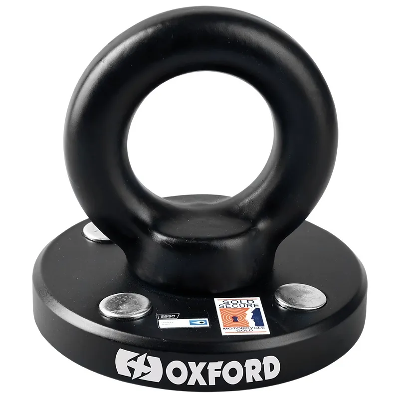 Ancora Lant Antifurt Moto Oxford RotaForce Ground Anchor Otel Negru LK400 OXFORD Reduceri