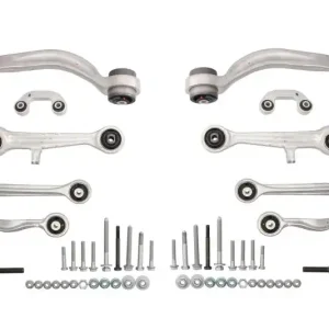 Set reparatie brate puntea fata Meyle pentru AUDI A4 B5, A6 C5, ALLROAD C5; SKODA SUPERB I; VW PASSAT B5, PASSAT B5.5 1.6-4.2 10.96-03.08 Meyle Calitate înaltă