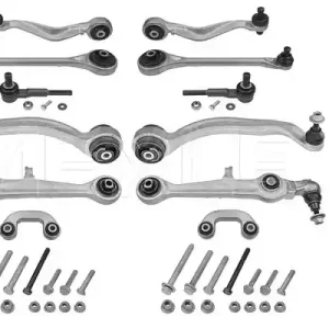 Popular Set reparatie brate puntea fata Meyle pentru AUDI A8 D2 2.5D-6.0 07.95-09.02 Meyle