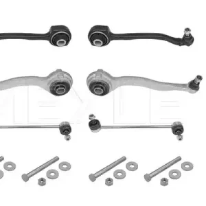 Set reparatie brate puntea fata Meyle pentru MERCEDES C (CL203), C T-MODEL (S203), C (W203), CLC (CL203), CLK (A209), CLK (C209), E (W211) 1.6-6.2 Meyle Plată sigură
