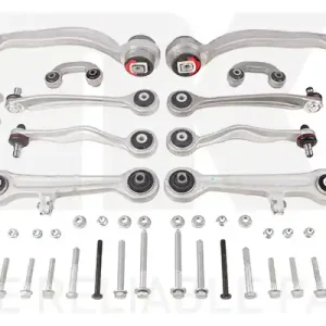 Set reparatie brate puntea fata NK pentru AUDI A4 B5, A6 C5; SKODA SUPERB I; VW PASSAT B5, PASSAT B5.5 1.6-4.2 11.94-03.08 NK Preț redus