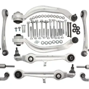 Comandă acum Set reparatie brate puntea fata Lemforder pentru AUDI A4 B5, A6 C5; SKODA SUPERB I; VW PASSAT B5, PASSAT B5.5 1.6-4.2 11.94-03.08 Lemforder