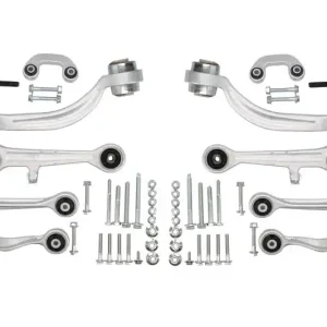 Set reparatie brate puntea fata Delphi pentru AUDI A4 B5, A6 C5; SKODA SUPERB I; VW PASSAT B5, PASSAT B5.5 1.6-4.2 11.94-03.08 Delphi Noutate