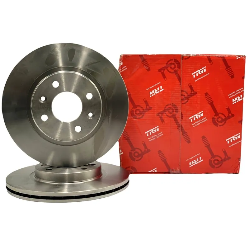 Disc Frana Fata Trw Fiat Albea 1996-2016 DF2686 Trw Plată sigură