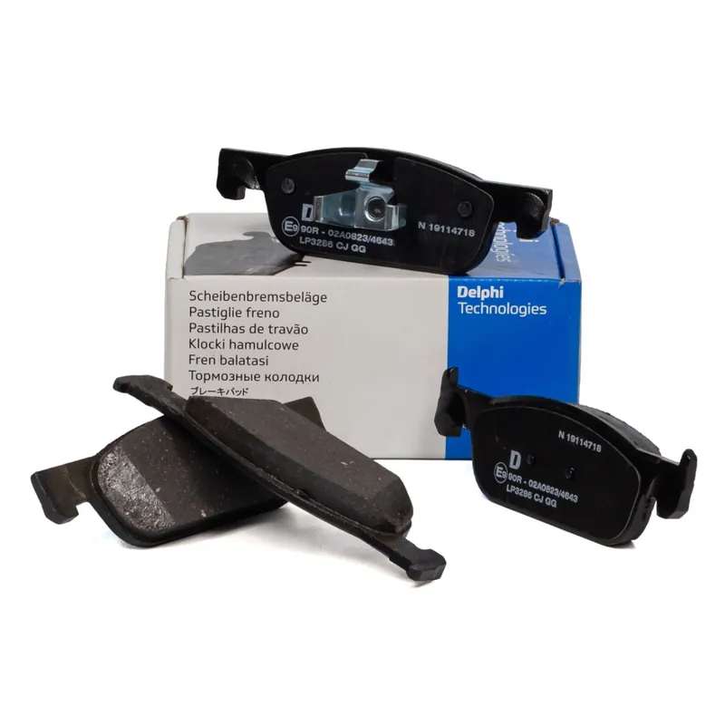Retur gratuit Set Placute Frana Fata Delphi Dacia Sandero 2 2012 LP3286 Delphi