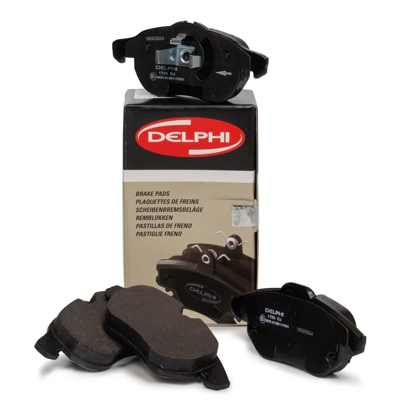 Retur gratuit Set Placute Frana Fata Delphi Saab 9-3 2002-2015 LP1723 Delphi