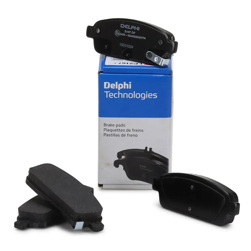 Set Placute Frana Spate Delphi Chevrolet Aveo T300 2013 LP2167 Delphi Mai ieftin