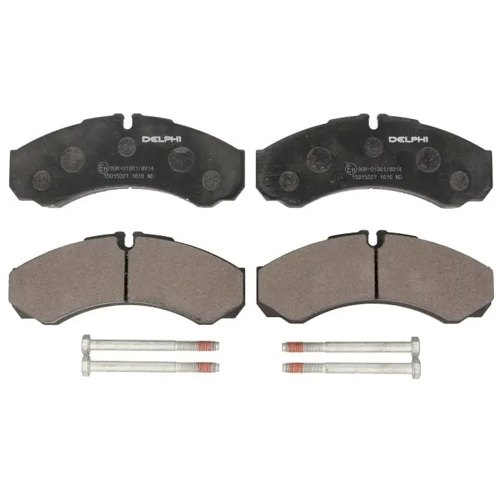Set Placute Frana Fata Spate Delphi Renault Master 2 2001 LP1616 Delphi Cumpărături sigure