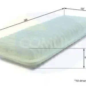 Retur ușor Filtru aer COMLINE CTY12189 COMLINE