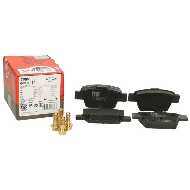 Set Placute Frana Spate Trw Lancia Delta 3 2008-2014 GDB1485 Trw Plată securizată