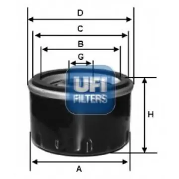 Filtru ulei UFI 23.565.00 UFI Reducere