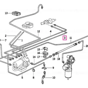 Furtun cauciucat M12/M12 - BMW Expediere rapidă