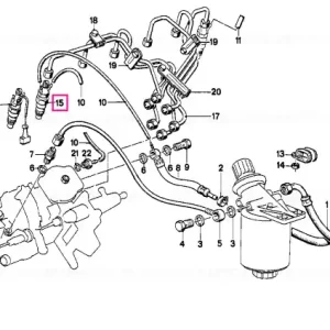 Exch-injection nozzle - BMW Retur ușor