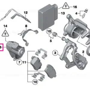 Actuator EMF - BMW Cel mai vândut