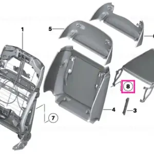 Livrare rapidă Surub cap pastila M6X10 - BMW - Mini