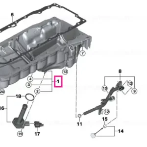Livrare rapidă Oil pan - BMW