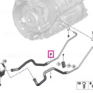 Tub intrare racire ulei - BMW Super ofertă