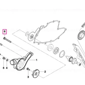 Surub hexagonal M6X45 - BMW Motorrad Reduceri