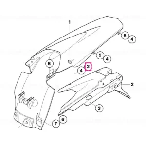 Noutate Surub hexagonal M5X20 - BMW Motorrad