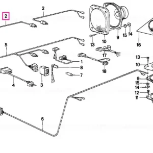 Cumpărături sigure Wiring front STEREO - BMW