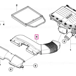 Intake duct - BMW Bestseller