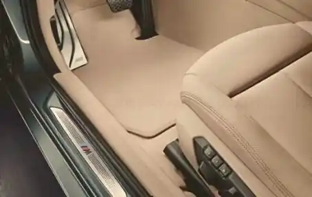 Covoras zona sofer, Velur, Bej - BMW Seria 3 E92 Bestseller