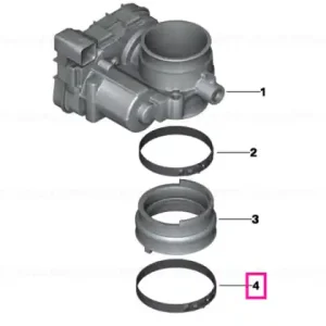 Ofertă exclusivă Colier tub esapament Ø 68.0 - BMW Motorrad