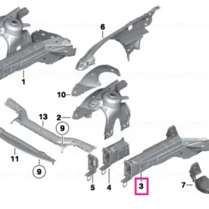 Reducere de preț Front right engine support - BMW