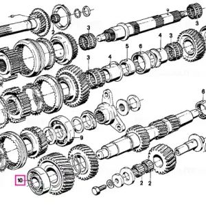 Vezi acum Cylindrical roller bearing,radial 52X20X21 - BMW