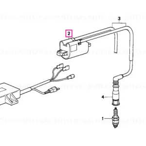 Ignition coil - BMW Motorrad Doar azi
