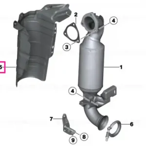 Expediere rapidă Heat resistant plate - BMW - Mini