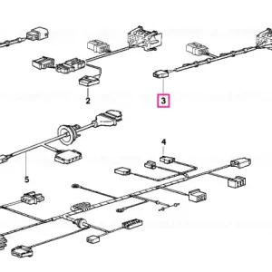 Disponibil imediat Wiring set f Independent ventilation - BMW