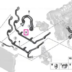 Ieftin Conducta termostat sistem racire - BMW Z4 E89