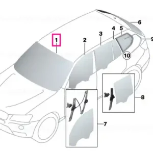 Ofertă specială Senzor ploaie IR parbriz RLSBS/HUD - BMW