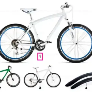 Vezi acum BMW CruiseBike II WEIß/BLAU / M