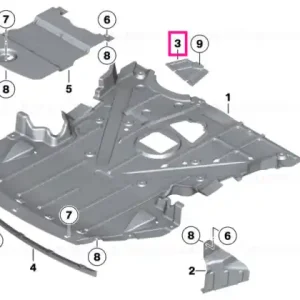 Bestseller Capac blindaj compartiment motor - BMW