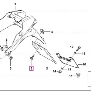 Retur gratuit Șurub cap pătrat M5X12 - BMW Motorrad