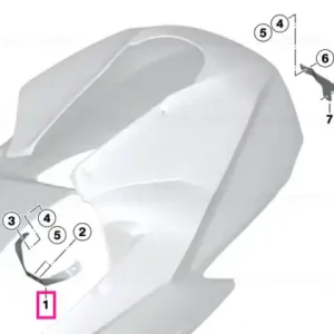Suport ornamental față - BMW Motorrad Ultima șansă