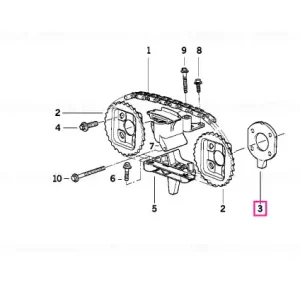 Expediere rapidă Impulse sending wheel - BMW