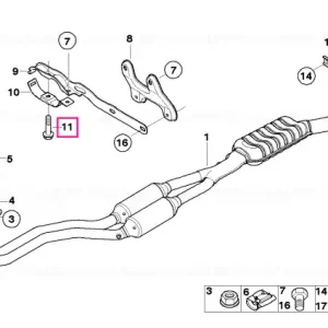 Șurub Torx cu guler M8X54 - BMW Doar azi